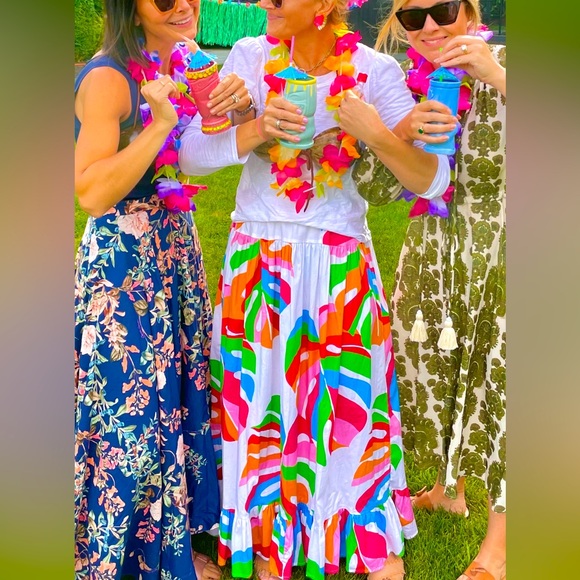 sheridan french Dresses & Skirts - Sheridan French Colorful Maxi Skirt size S